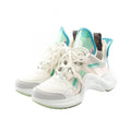 Louis Vuitton Sneakers LV Line White Leather 36 Multicolor