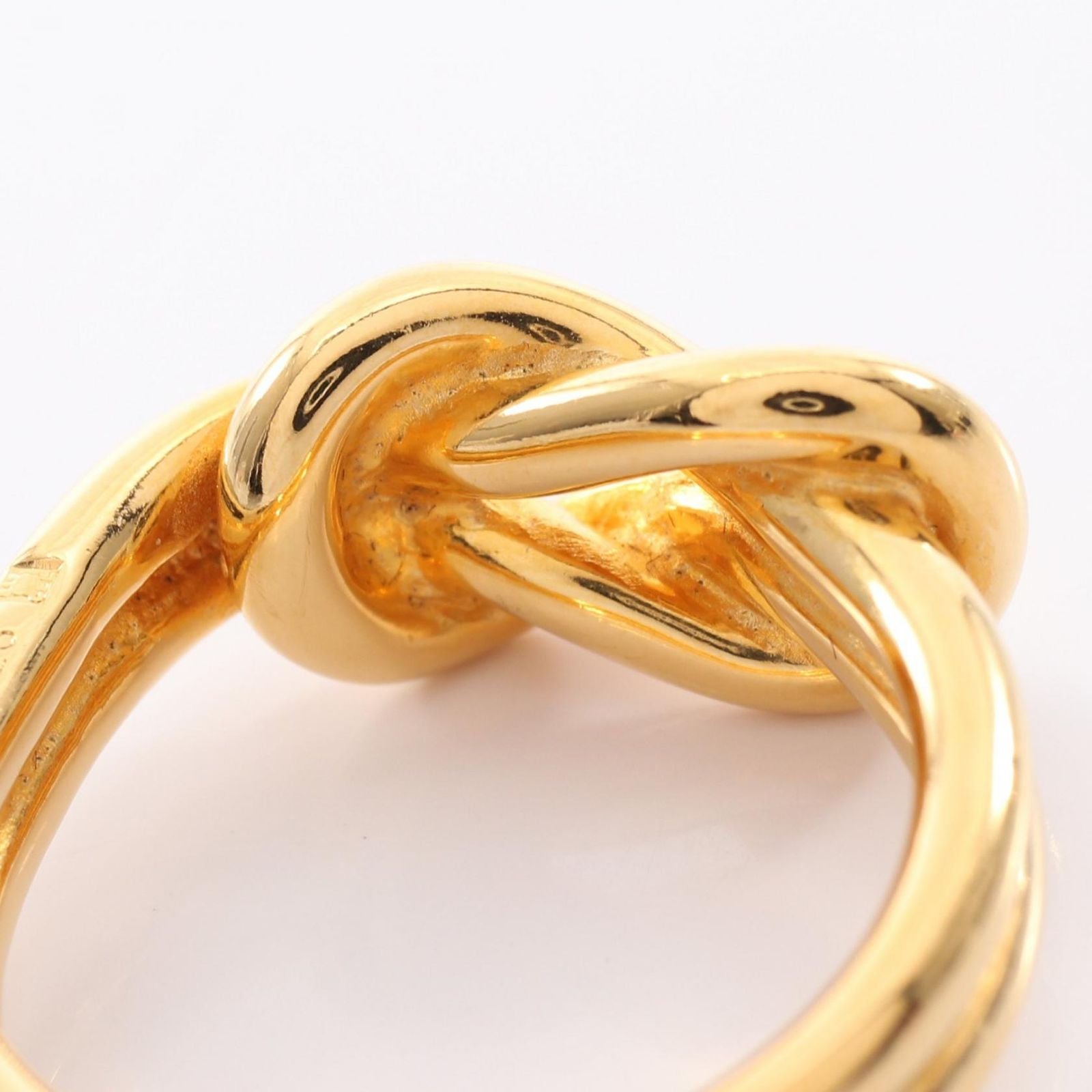 Hermes Scarf Ring Gold — view 4