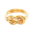 Hermes Scarf Ring Gold