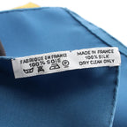 Hermes Scarf Carre 90 Brides de Gala Blue Silk — view 3