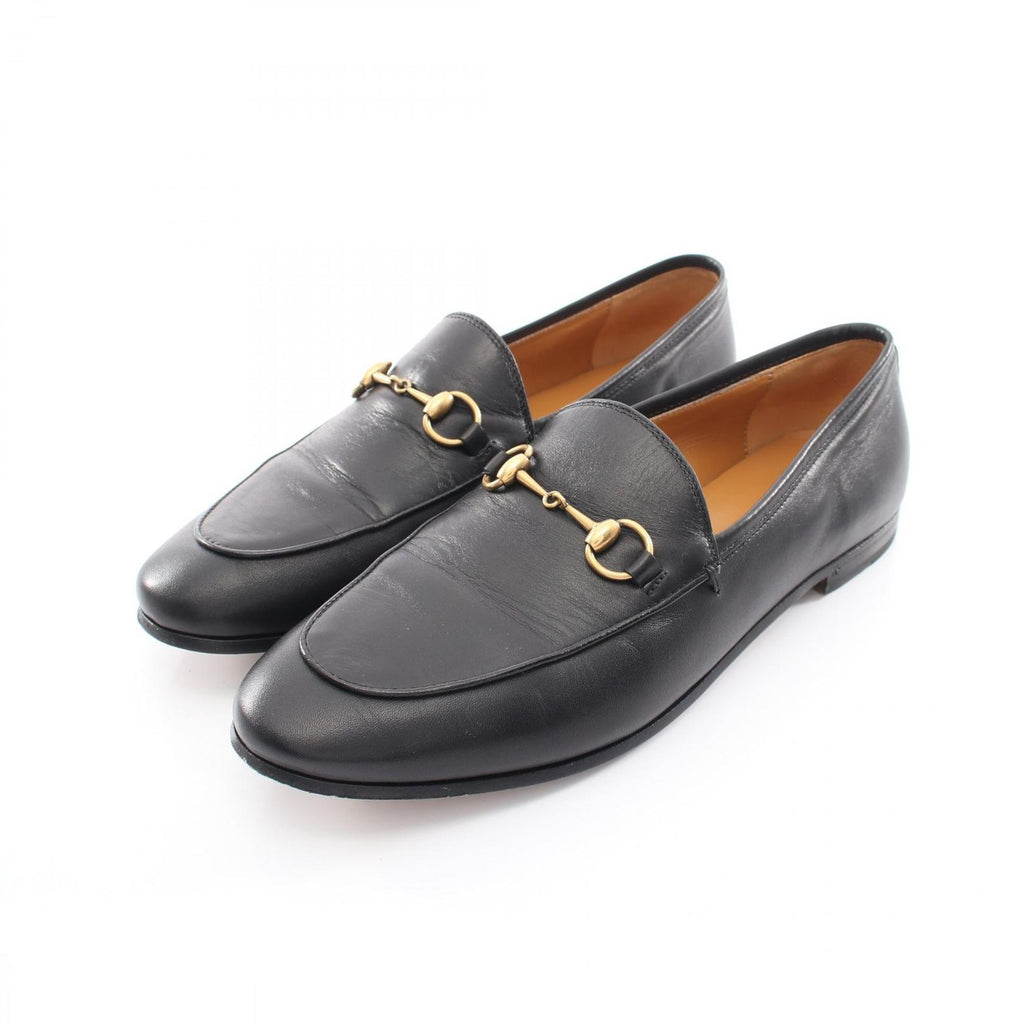 Gucci Loafers Jordan Horsebit Black Leather