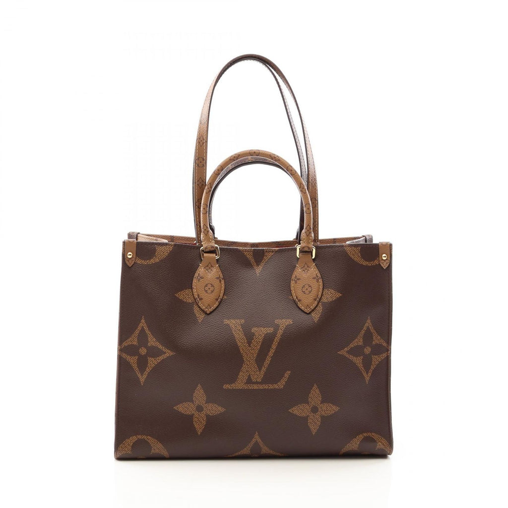 Louis Vuitton Tote On The Go MM 2-Way Canvas