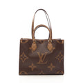 Louis Vuitton Tote On The Go MM 2-Way Canvas