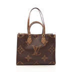 Louis Vuitton Tote On The Go MM 2-Way Canvas