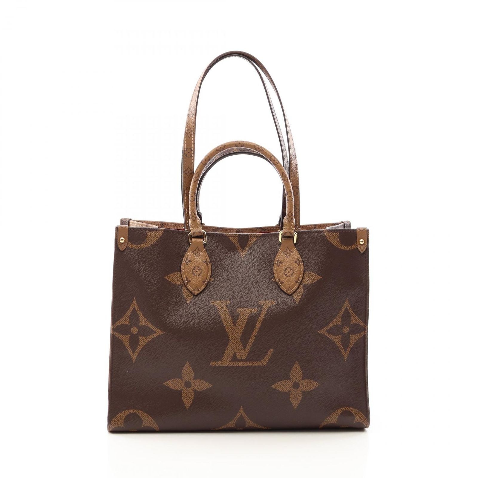 Louis Vuitton Tote On The Go MM 2-Way Canvas