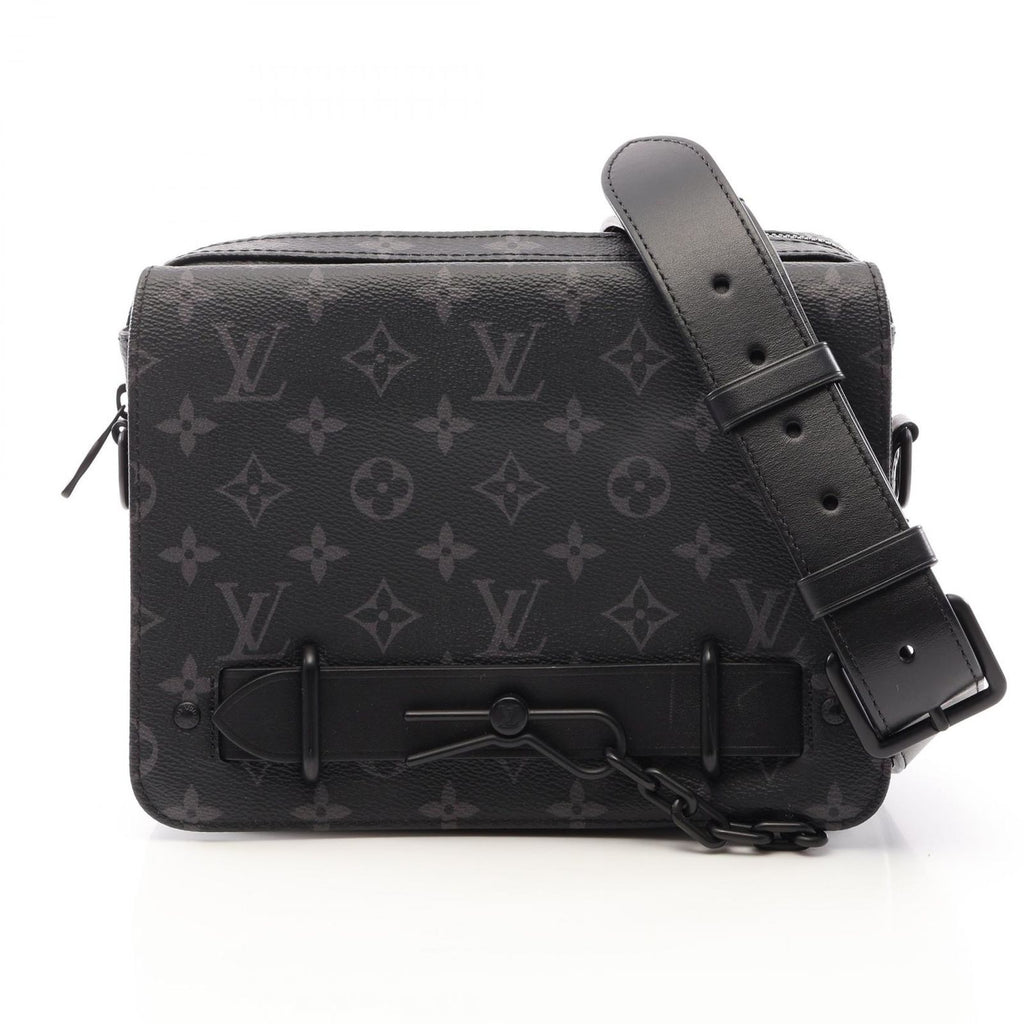 Louis Vuitton Shoulder Bag Steamer Messenger Canvas Leather