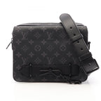 Louis Vuitton Shoulder Bag Steamer Messenger Canvas Leather
