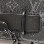 Louis Vuitton Shoulder Bag Steamer Messenger Canvas Leather — view 5
