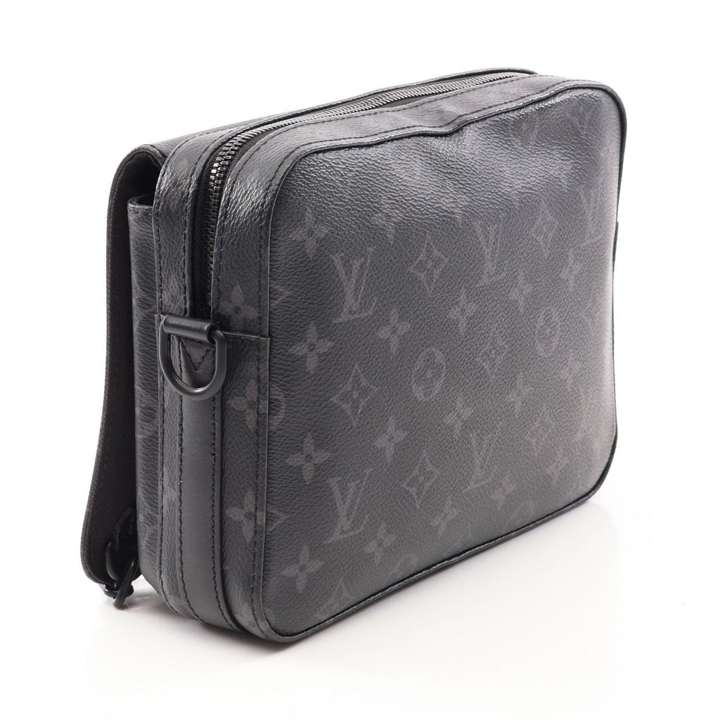 Louis Vuitton Shoulder Bag Steamer Messenger Canvas Leather — view 2