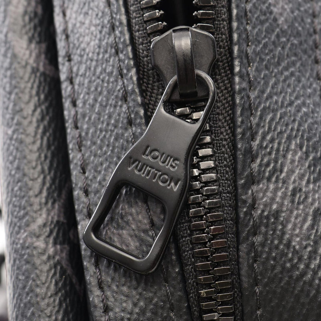 Louis Vuitton Shoulder Bag Steamer Messenger Canvas Leather — view 7