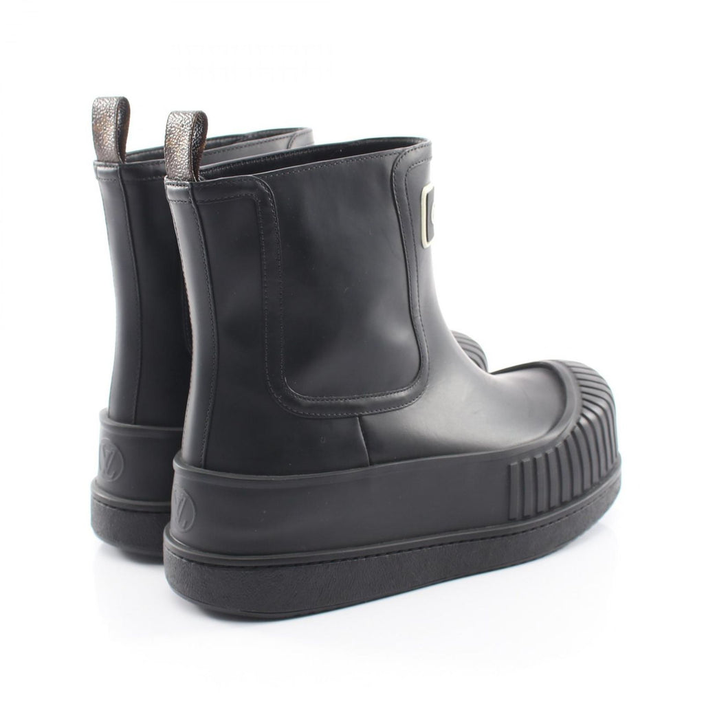 Louis Vuitton Boots Pola Line Black Leather — view 2