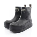 Louis Vuitton Boots Pola Line Black Leather