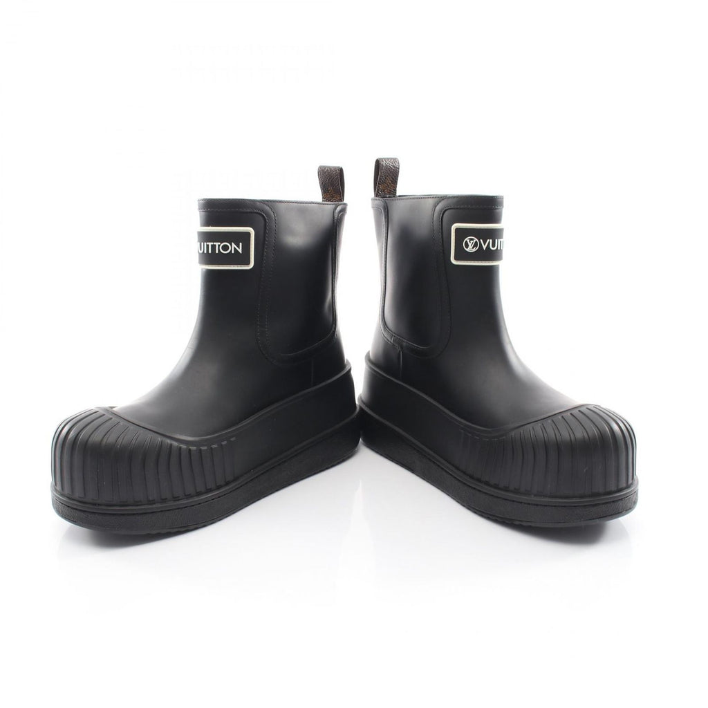 Louis Vuitton Boots Pola Line Black Leather — view 3