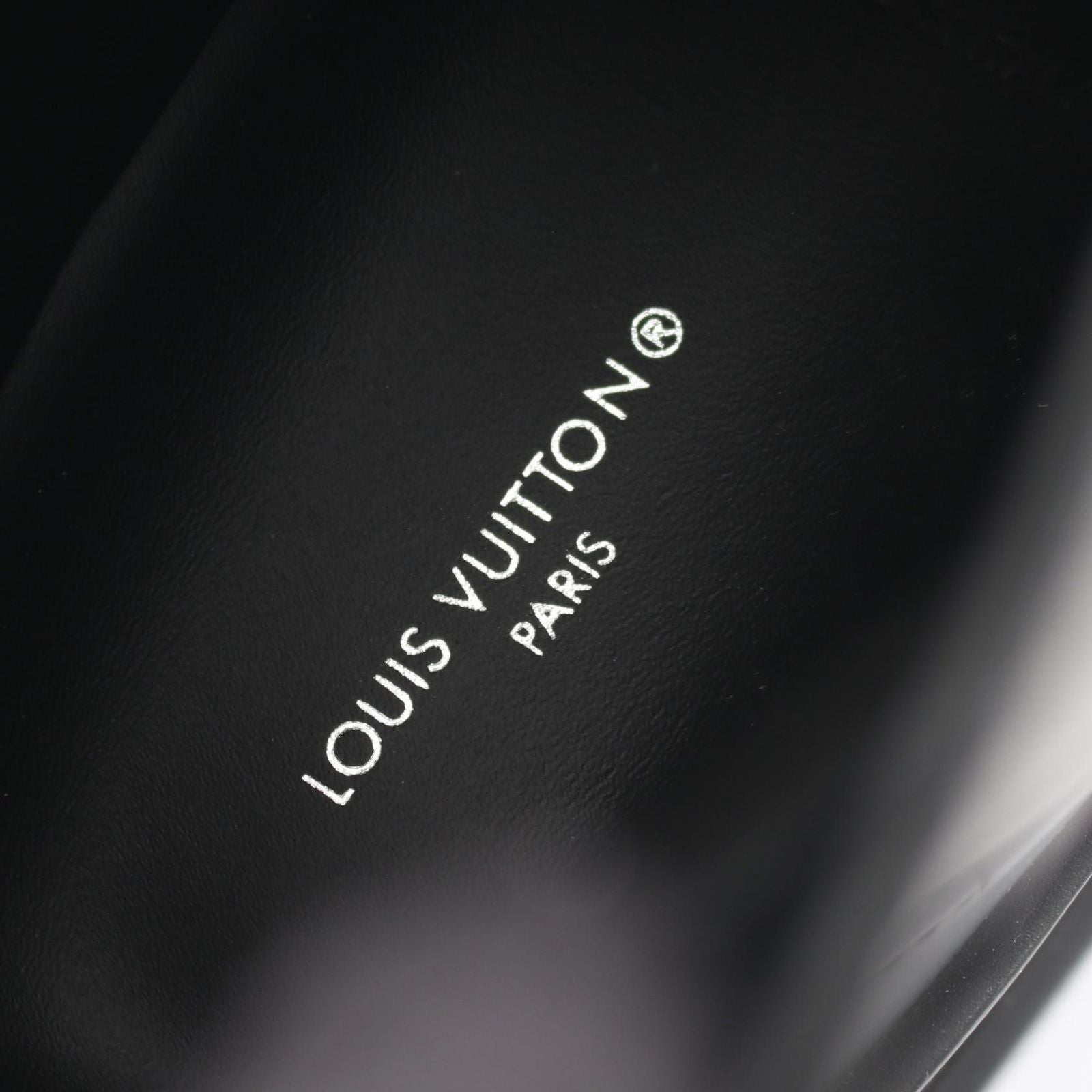 Louis Vuitton Boots Pola Line Black Leather — view 5