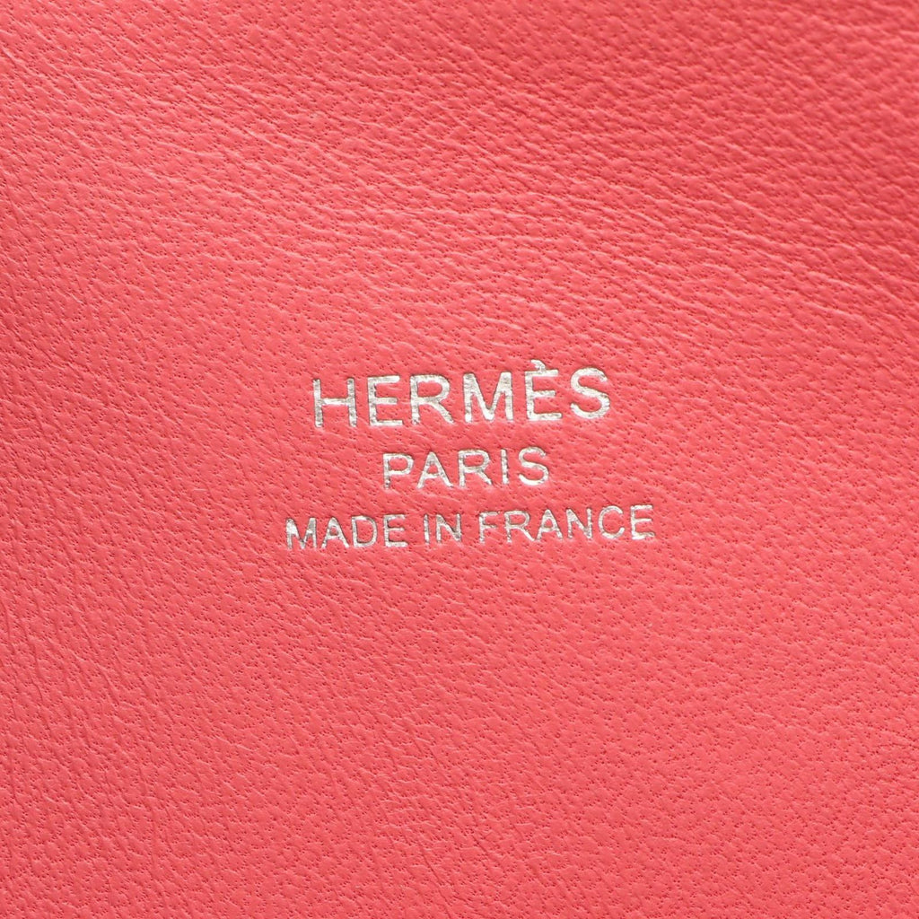 Hermes Handbag Bolide Mini 2-Way Rose Azalea Leather — view 4