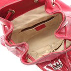 Gucci Backpack Bamboo Pink Leather — view 3