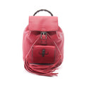 Gucci Backpack Bamboo Pink Leather
