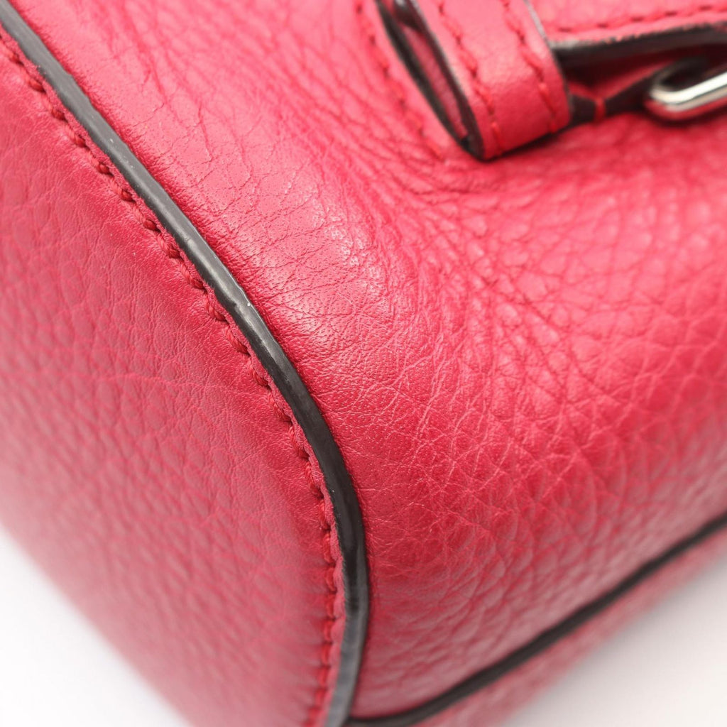 Gucci Backpack Bamboo Pink Leather — view 6