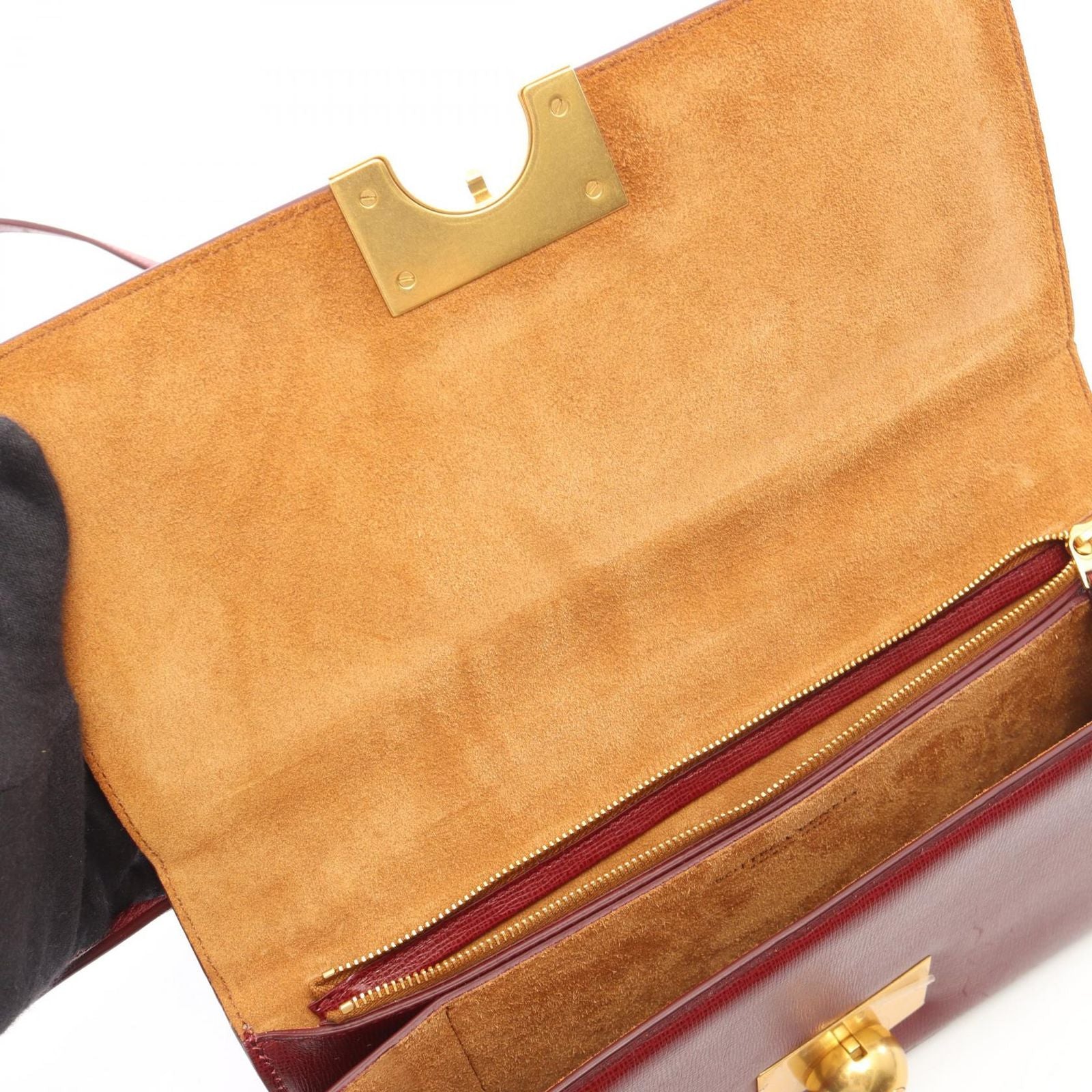 Bottega Veneta Shoulder Bag the Classic Bordeaux Leather — view 5