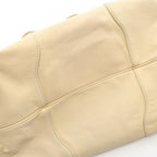 Celine Logo Ivory Leather Boston — view 6