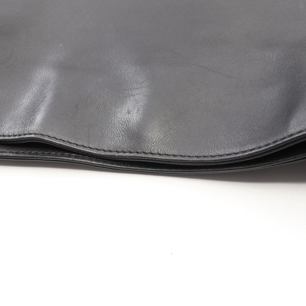 Gucci Handbag Bamboo 2-Way 001 Black Leather Shoulder — view 8