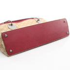 Gucci Tote GG Canvas Winered Beige — view 8