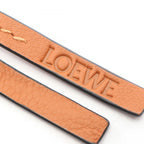 Loewe Charm Anagram Navy Brown Leather — view 3