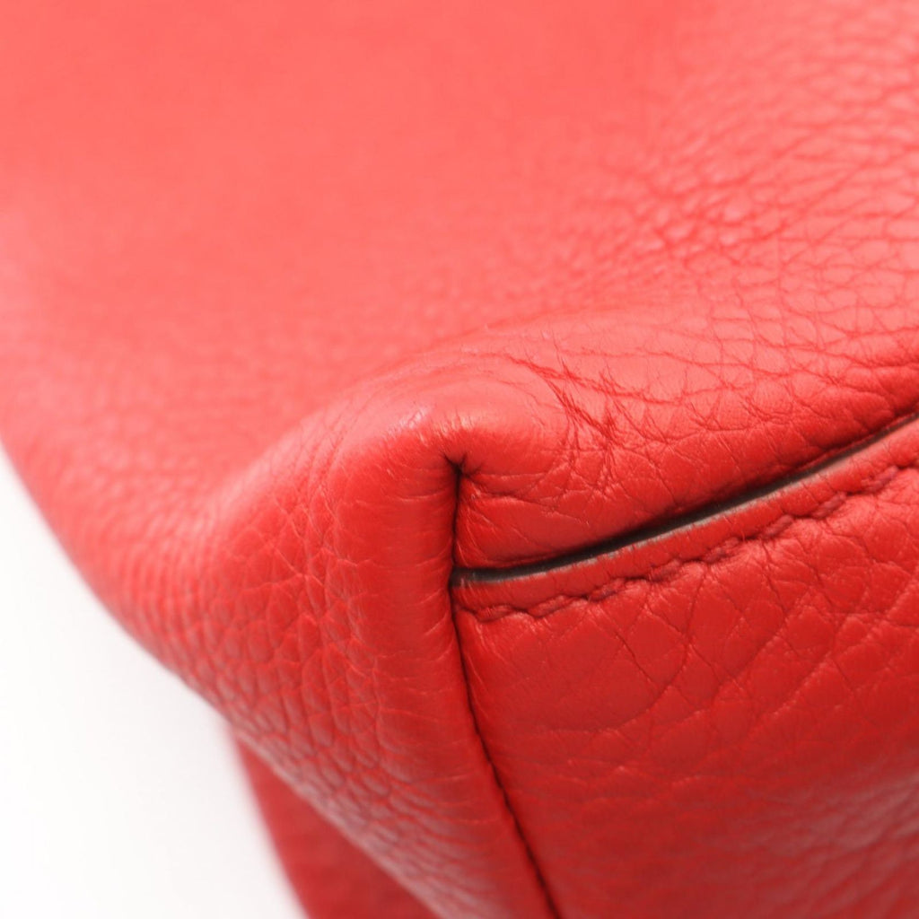 Gucci Shoulder Bag Soho Interlocking Red Leather Chain — view 6