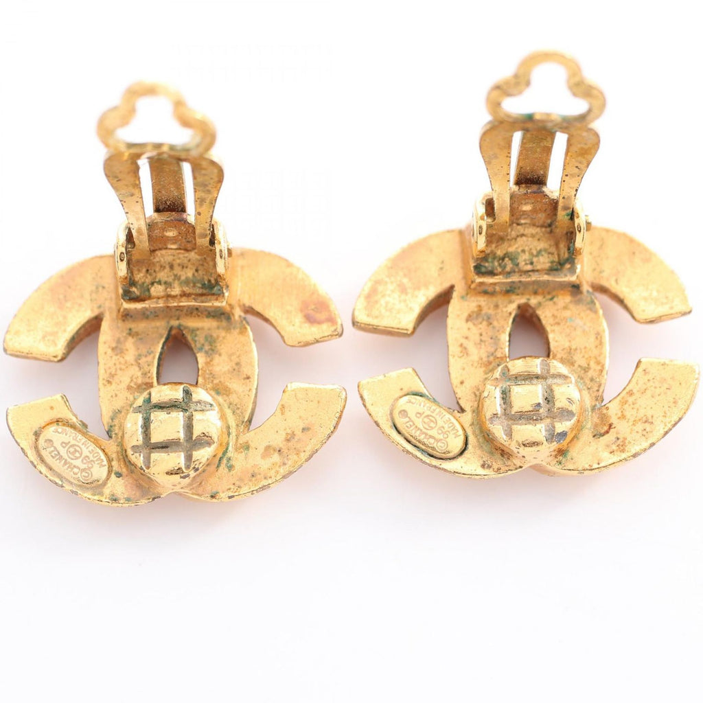 Chanel Earrings CC Logo — view 5
