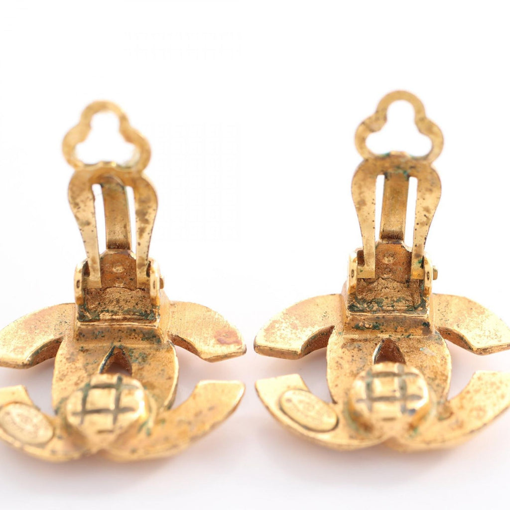 Chanel Earrings CC Logo — view 6