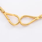 Hermes Necklace Choker Double Strand Bracelet Leather — view 4