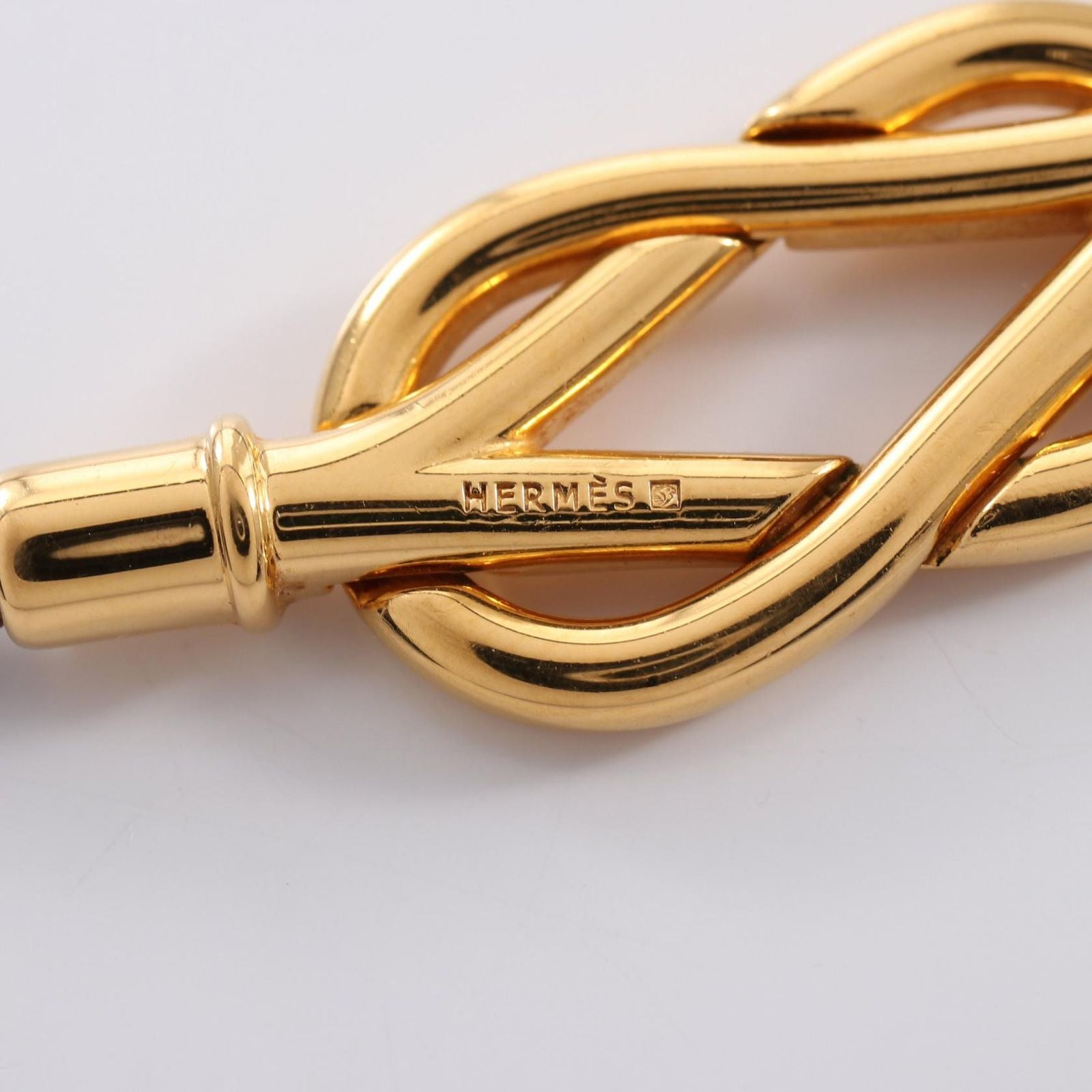 Hermes Necklace Choker Double Strand Bracelet Leather — view 5