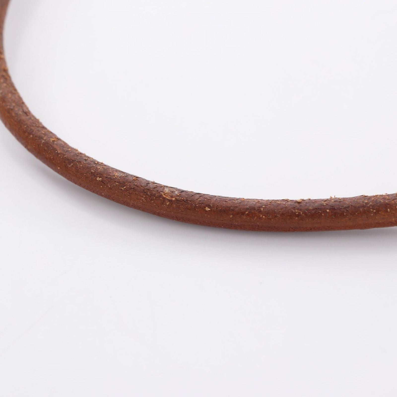 Hermes Necklace Choker Double Strand Bracelet Leather — view 8