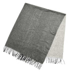 Saint Laurent YSL Shawl Cashmere Large Gray Scarf
