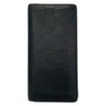 Louis Vuitton Wallet Damier Infini Portefeuille Brazza Onyx Initial Leather