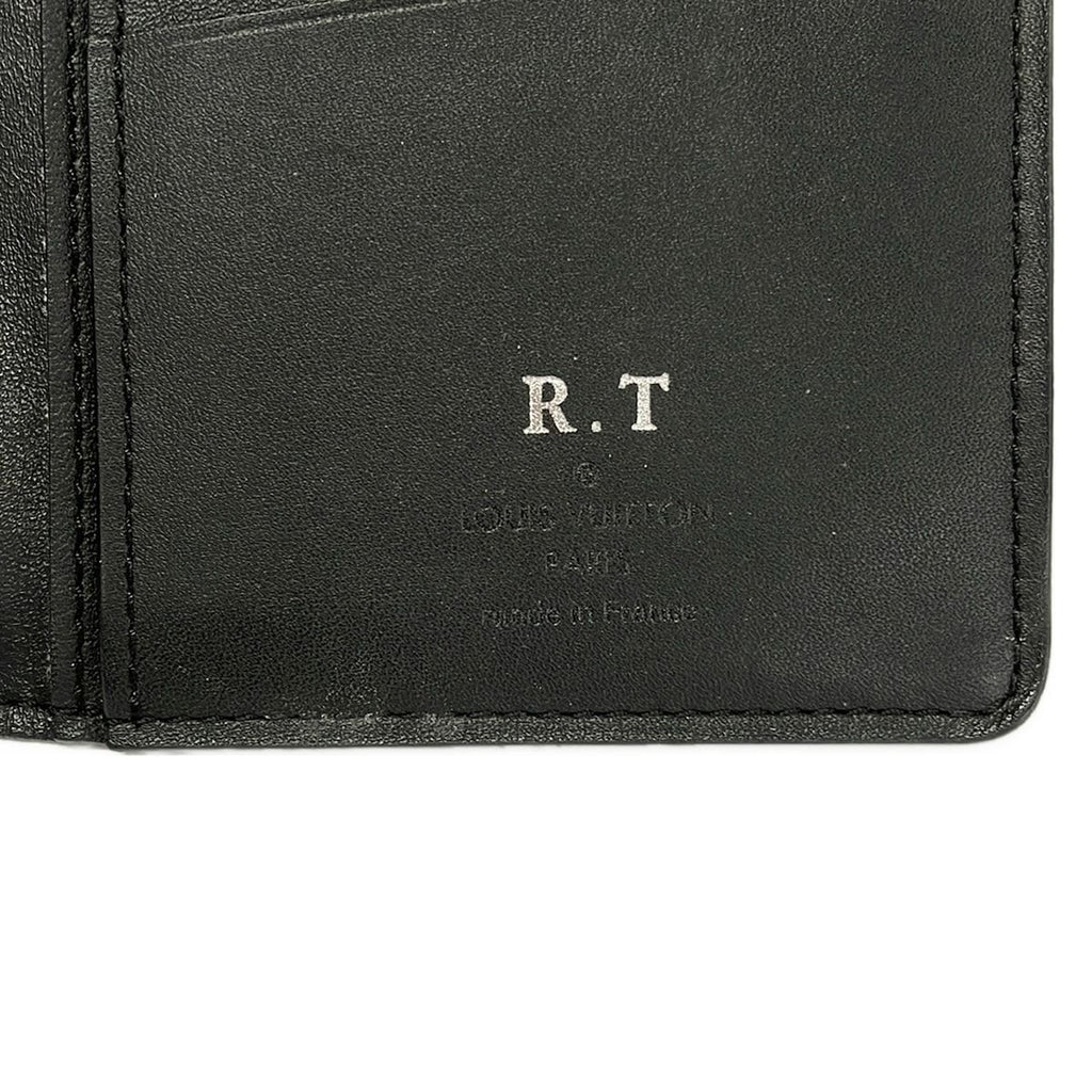 Louis Vuitton Wallet Damier Infini Portefeuille Brazza Onyx Initial Leather — view 4