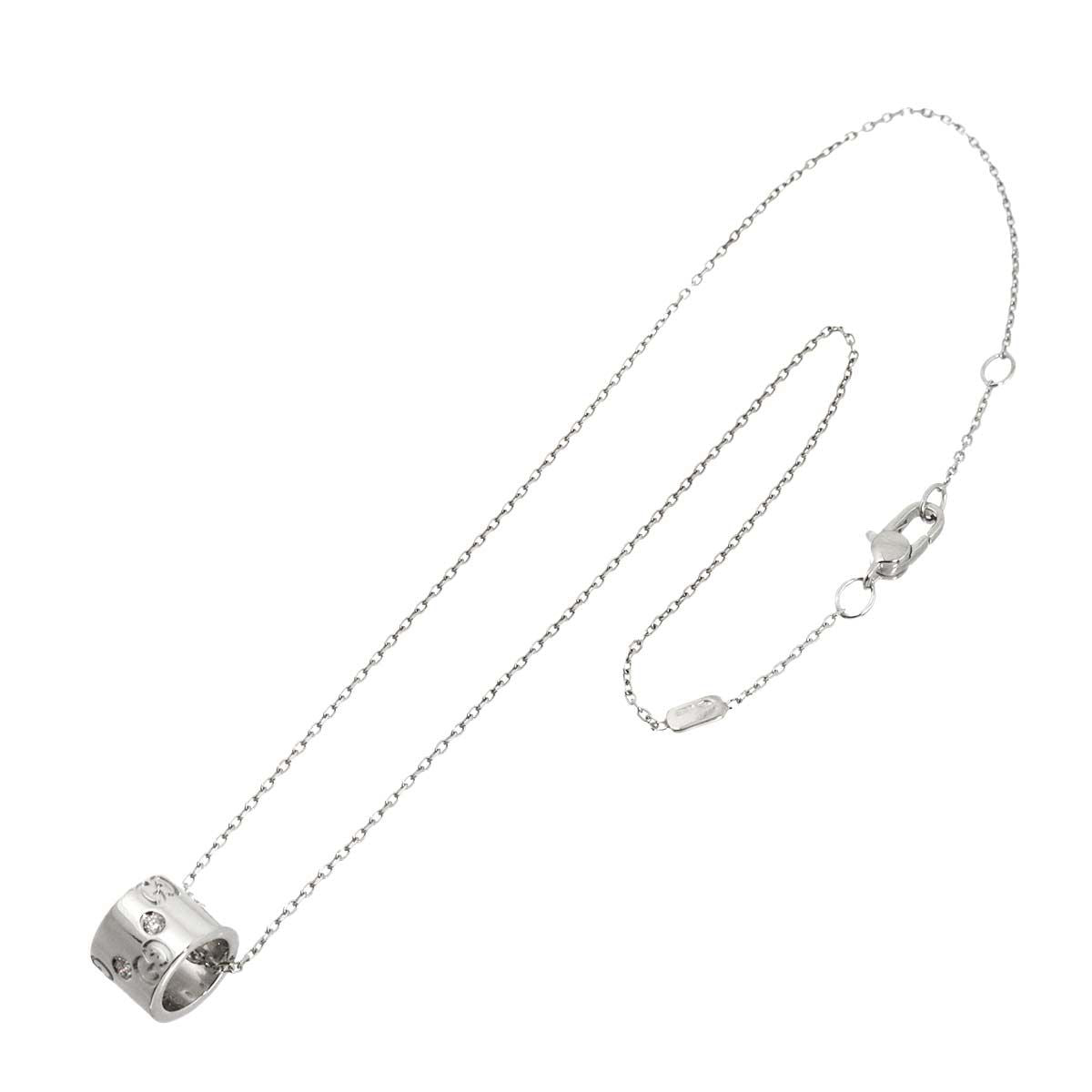Gucci Icon Diamond Necklace 40 cm 18k WG White Gold — view 2