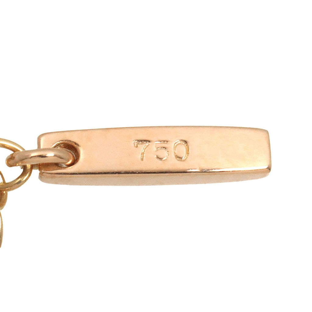 Celine Macadam Saffiano Necklace 42 cm 18k PG Pink Gold — view 7