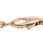 Celine Macadam Saffiano Necklace 42 cm 18k PG Pink Gold — view 8