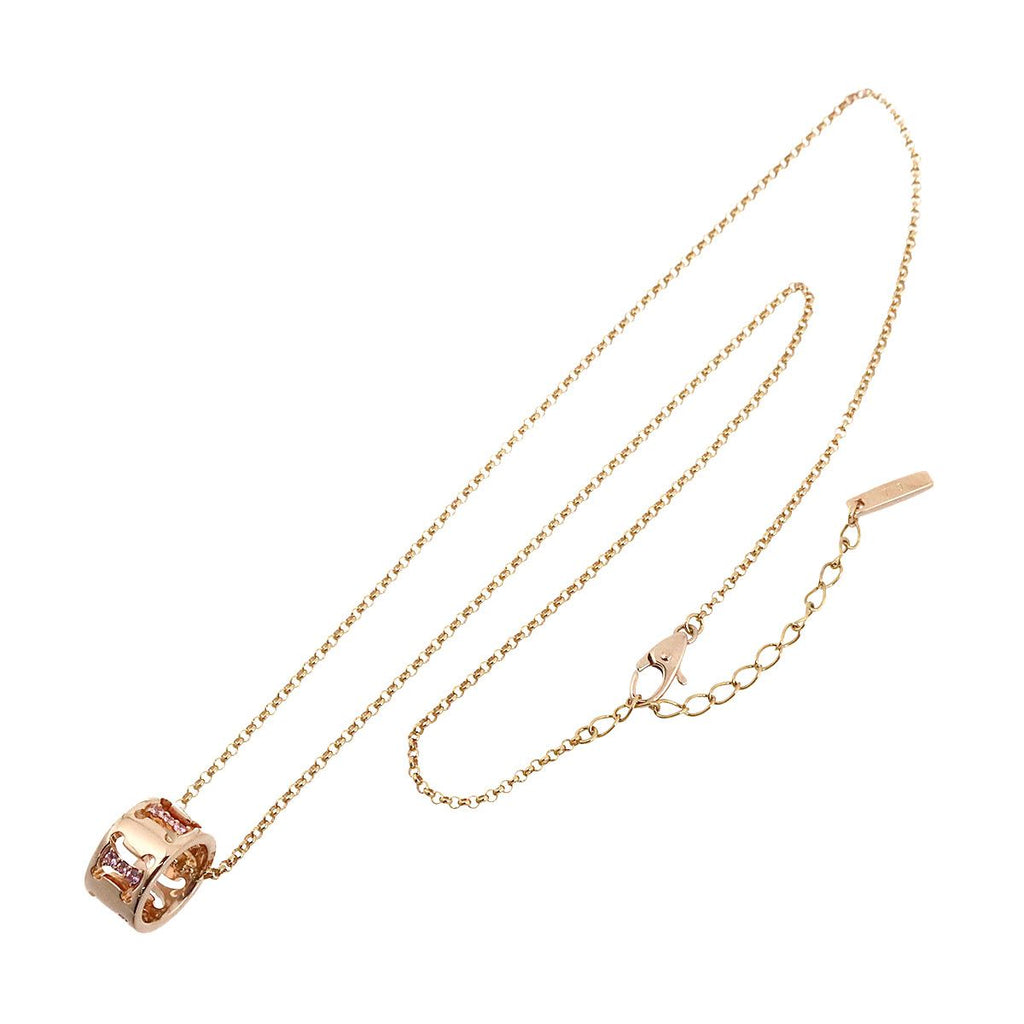 Celine Macadam Saffiano Necklace 42 cm 18k PG Pink Gold — view 2