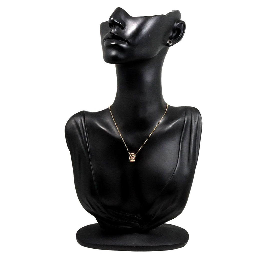 Celine Macadam Saffiano Necklace 42 cm 18k PG Pink Gold — view 9