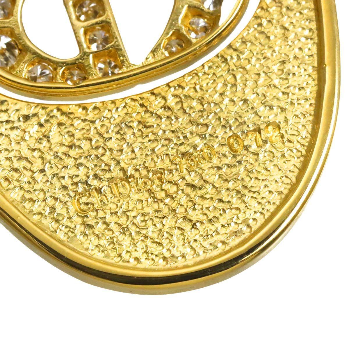 Dior Diamond Pendant Top 18k YG Yellow Gold — view 5