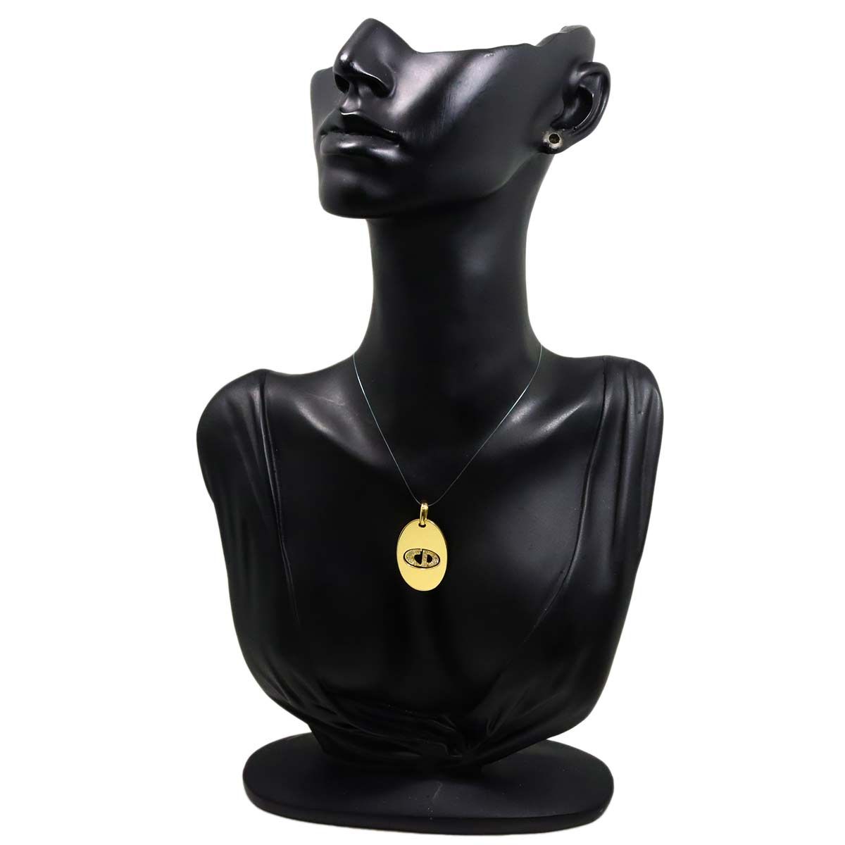 Dior Diamond Pendant Top 18k YG Yellow Gold — view 7