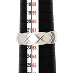 Chanel Coco Crush 62 Ring 18k WG White Gold 750 Quilted Certificate — view 6