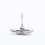 Chanel CC Logo Single Earrings 00 Metal Silver — view 7