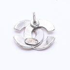 Chanel CC Logo Single Earrings 00 Metal Silver — view 6
