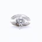 Chanel CC Logo Single Earrings 00 Metal Silver — view 5