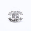Chanel CC Logo Single Earrings 00 Metal Silver