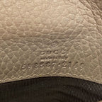 Gucci Bifold Wallet GG Marmont Beige Ivory Dark Gray Leather — view 6