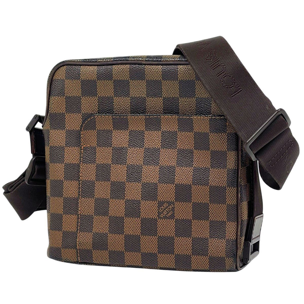 Louis Vuitton Olaf PM Shoulder Crossbody Bag Damier Brown
